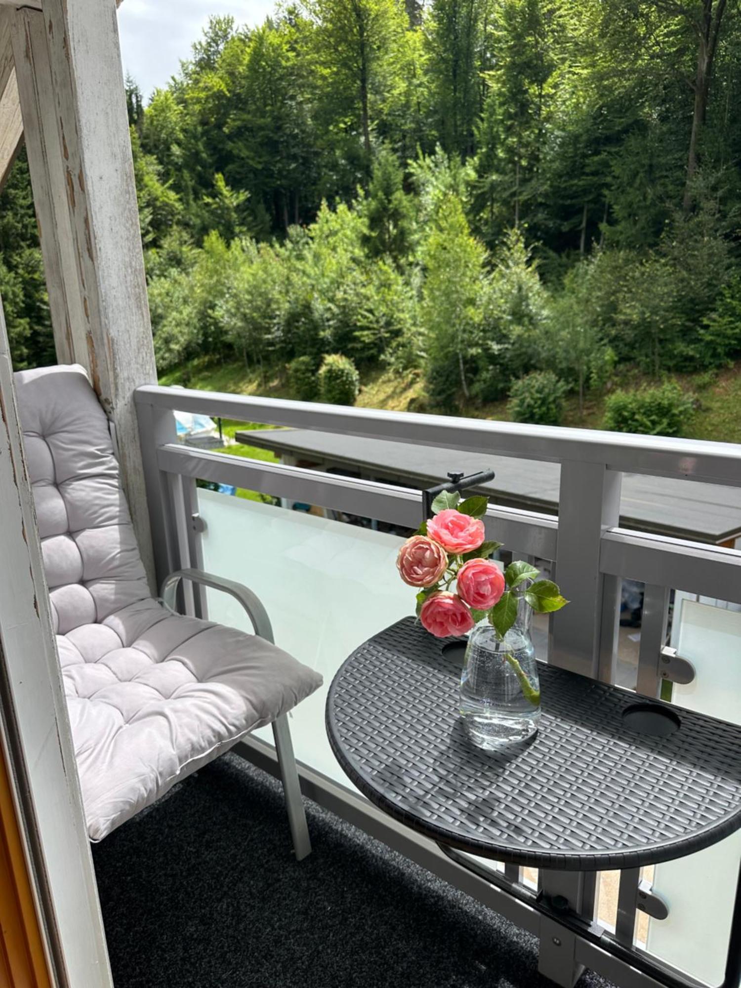 Ferienwohnung Waldblick, Faaker See Oberaichwald  Exteriér fotografie